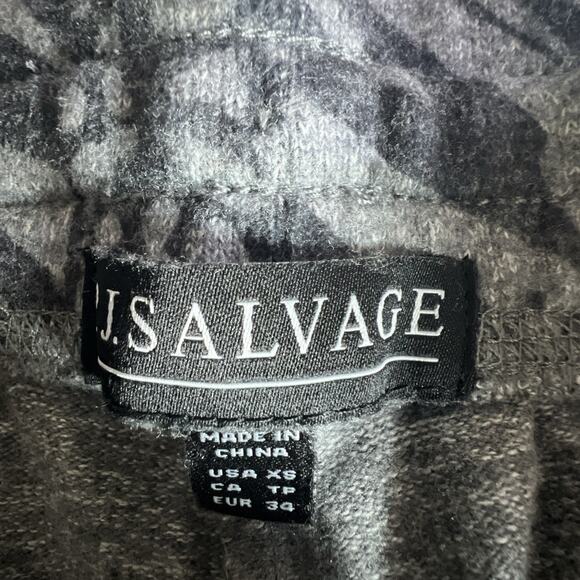 P J Salvage Animal Print Patch Cardigan pants set jogger lounge relaxing XS NWT - Picture 15 of 16